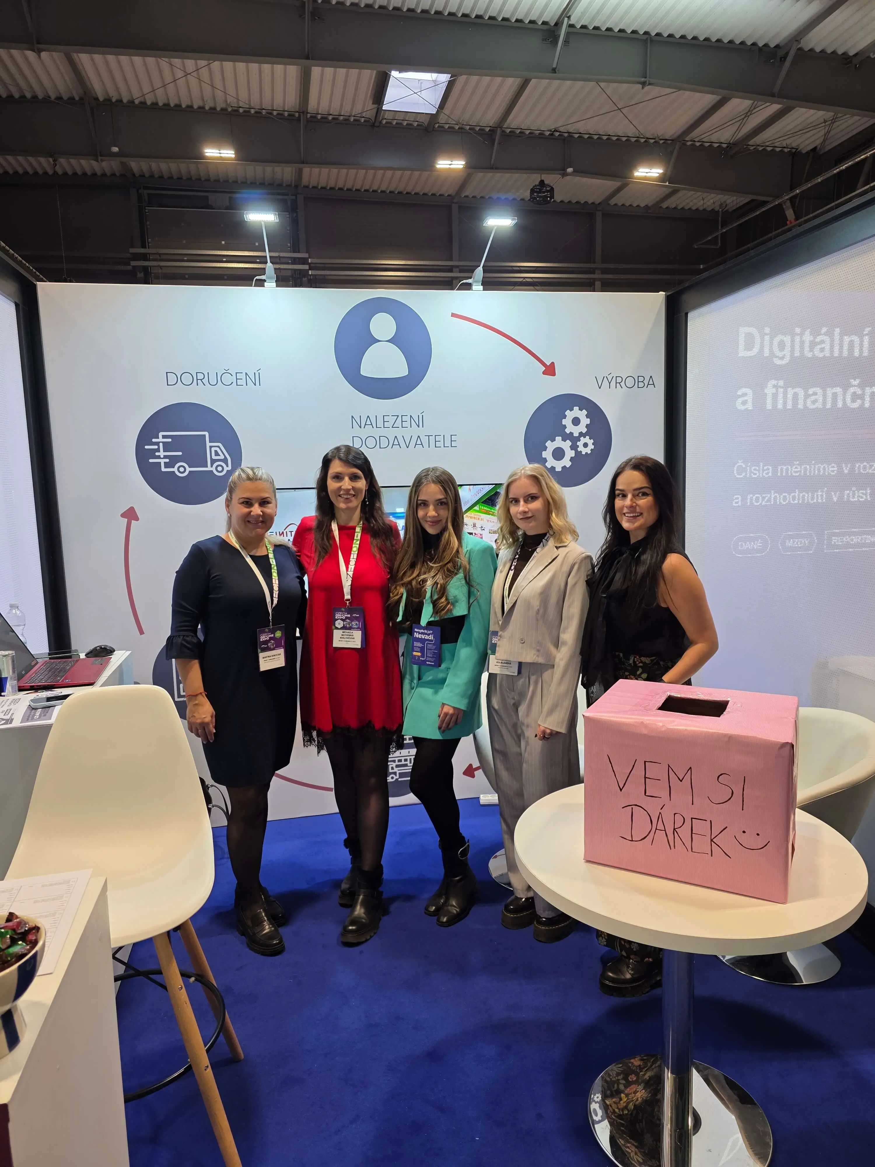 Tím Infinity na Czech On-Line Expo